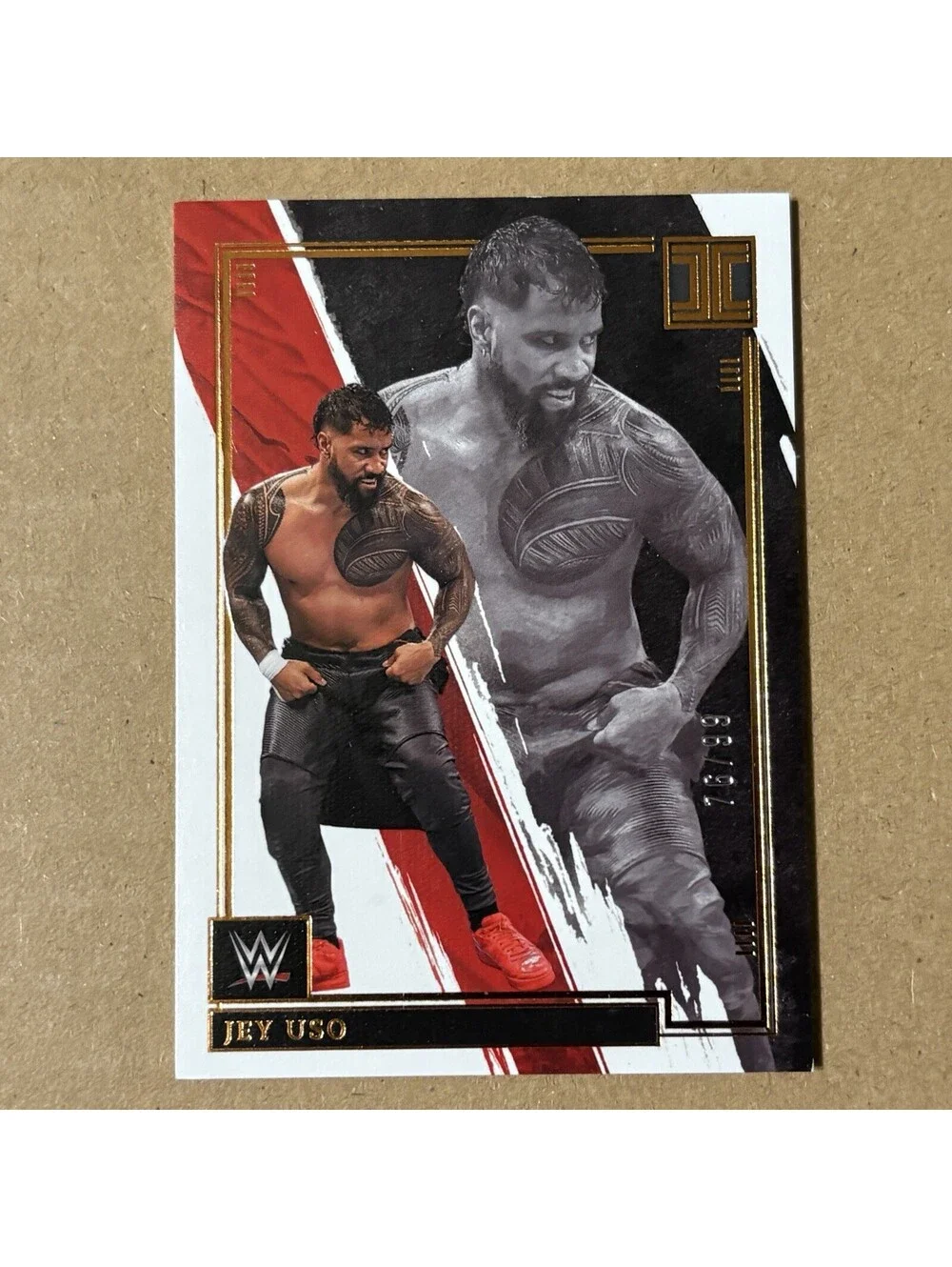 2022 Panini Impeccable WWE - Jey Uso #13 - Bronze #/99